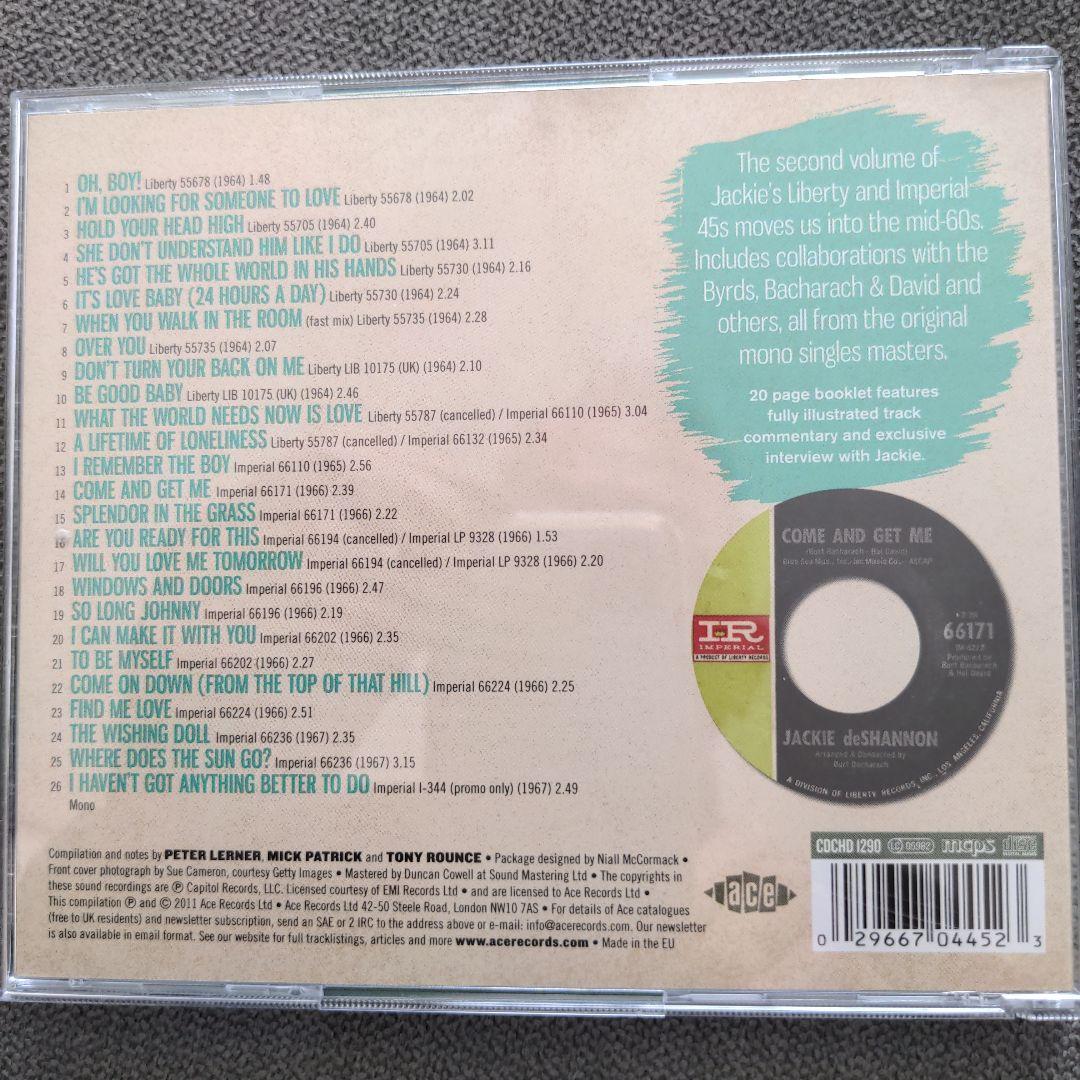 ジャッキー・デシャノン「Complete Liberty Singles」