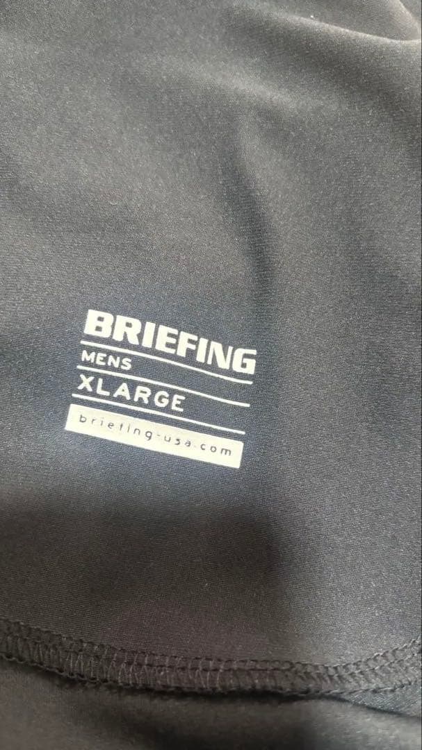 BRIEFING ブラックパンツジョガー