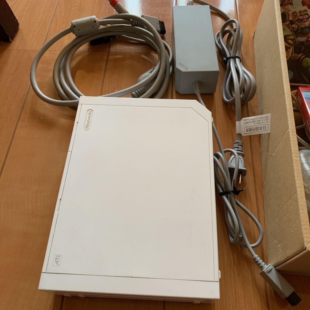 Wii本体、リモコン、ソフト
