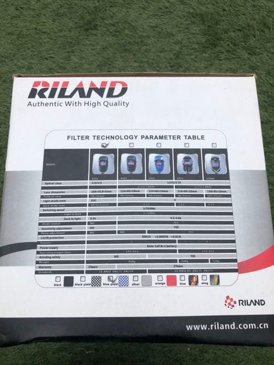 RILAND　溶接用自動遮光面　TIG溶接対応　X501