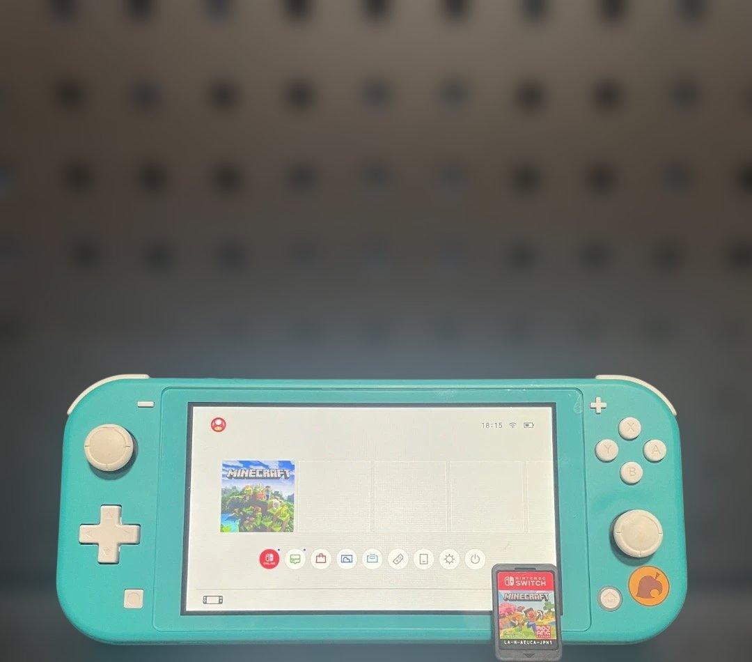 Nintendo Switch Lite ターコイズ＋マインクラフト