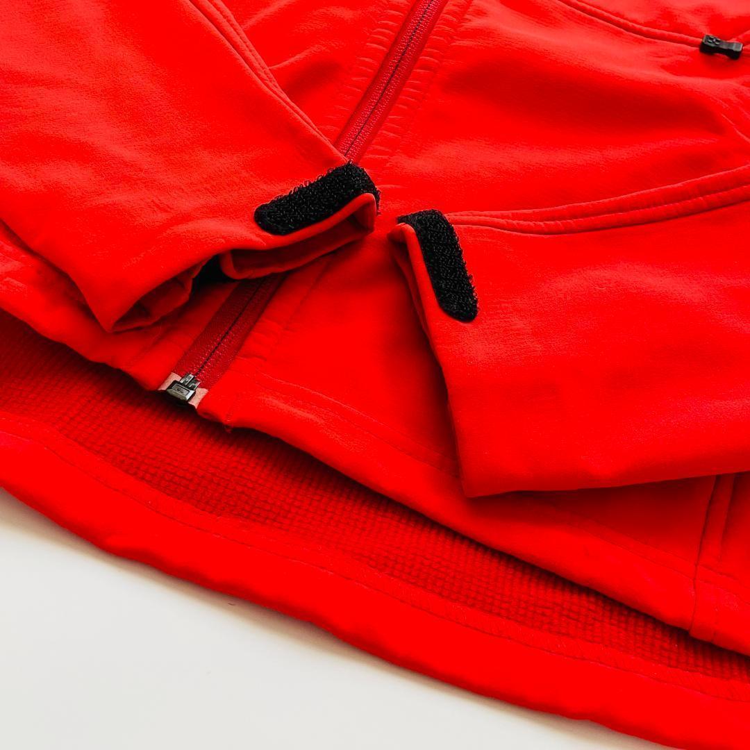 HAGLOFS ホグロフス ソフトシェルジャケット 登山 Sサイズ相当 レッド