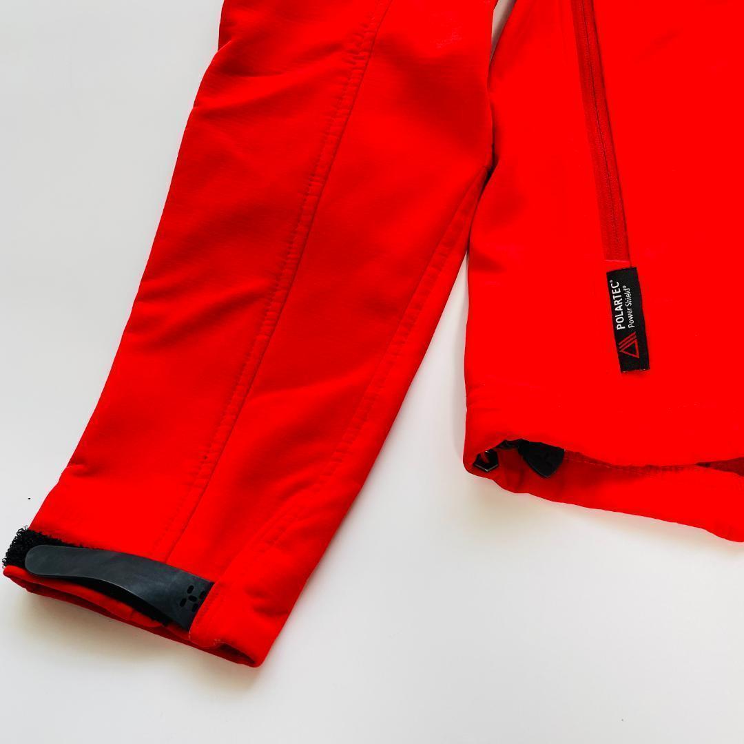 HAGLOFS ホグロフス ソフトシェルジャケット 登山 Sサイズ相当 レッド