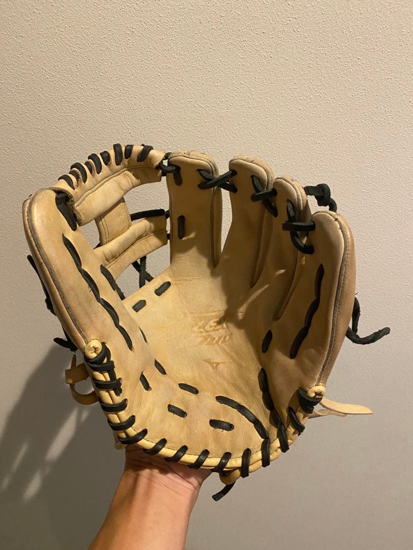 Mizuno 軟式野球グローブ ベージュ
