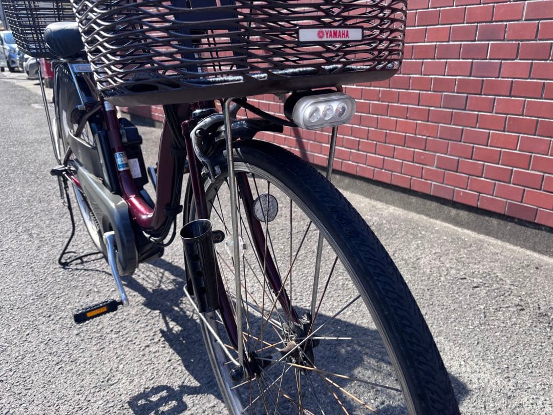 YAMAHA natura 電動アシスト自転車 ダークパープル