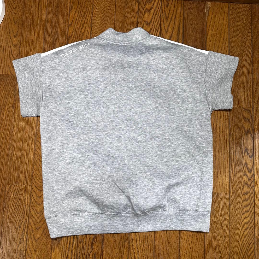 ティゴラ♡セットアップ　ゴルフスカート　モックネックシャツ　グレー