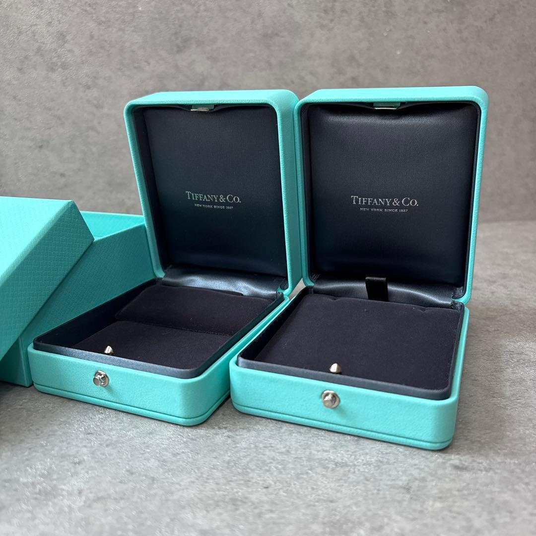 【正規品】TIFFANY & Co. ティファニージュエリーケース　2セット