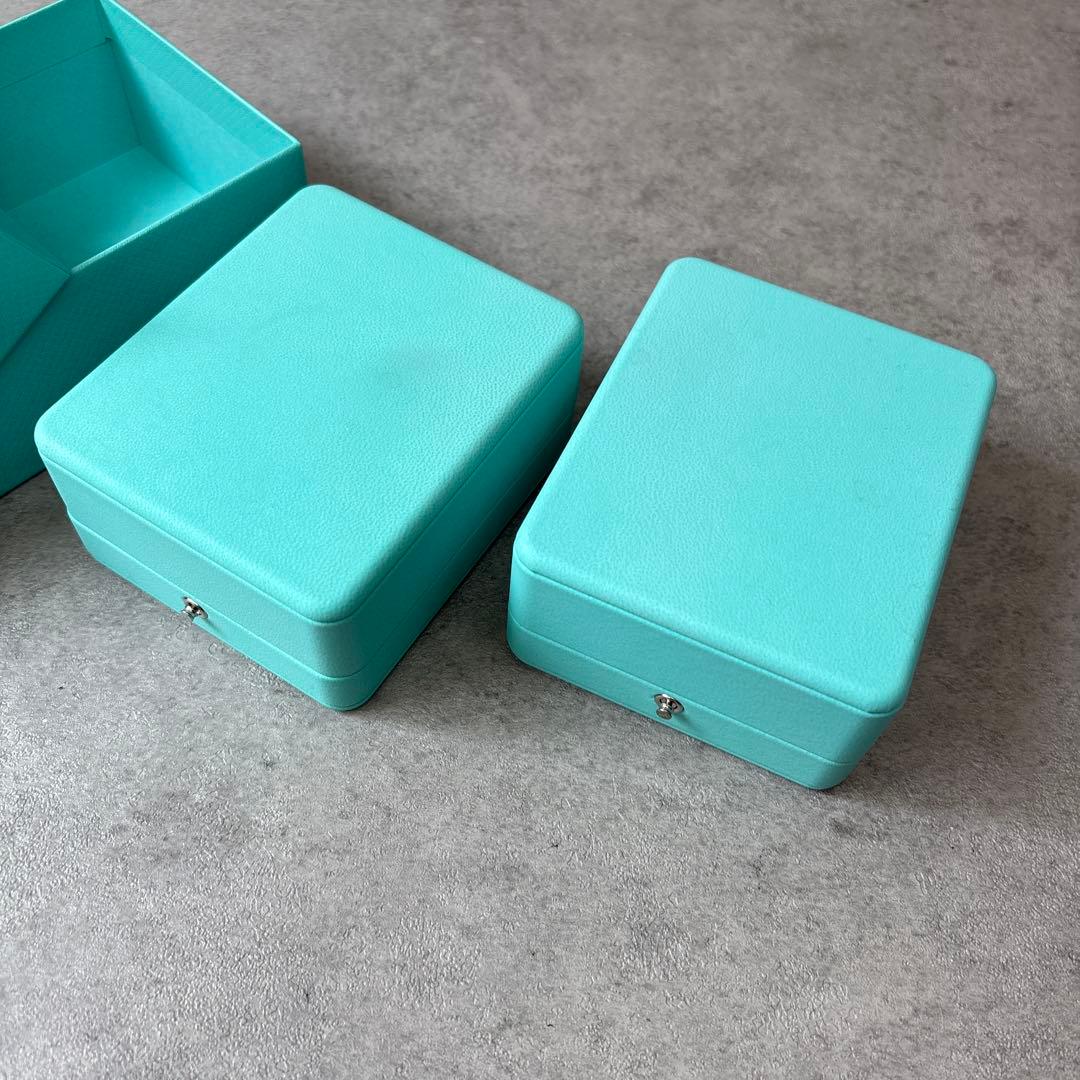 【正規品】TIFFANY & Co. ティファニージュエリーケース　2セット