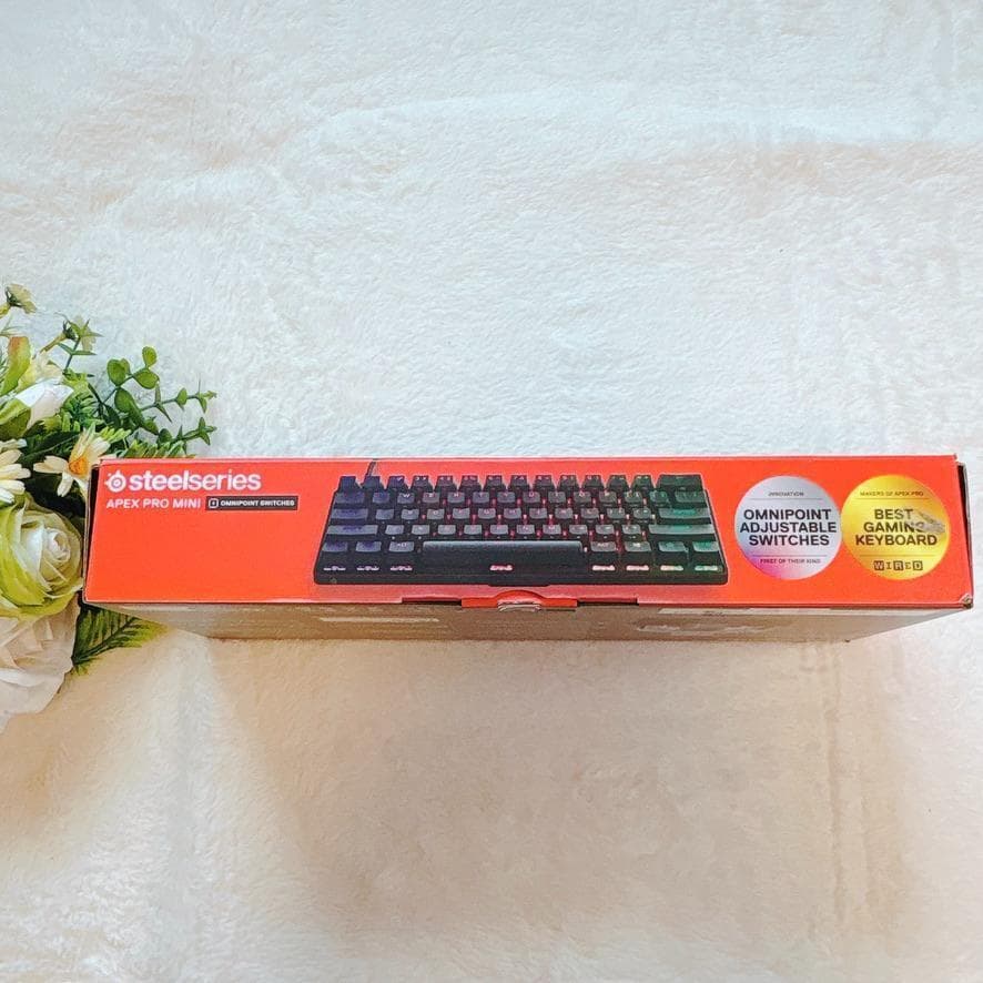 apex pro mini日本語配列箱付きゲーミングキーボード動作未確認　現状品
