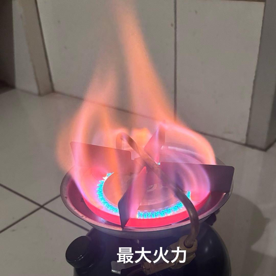 Coleman コールマン シングルバーナー 508A 燃焼状態良好！