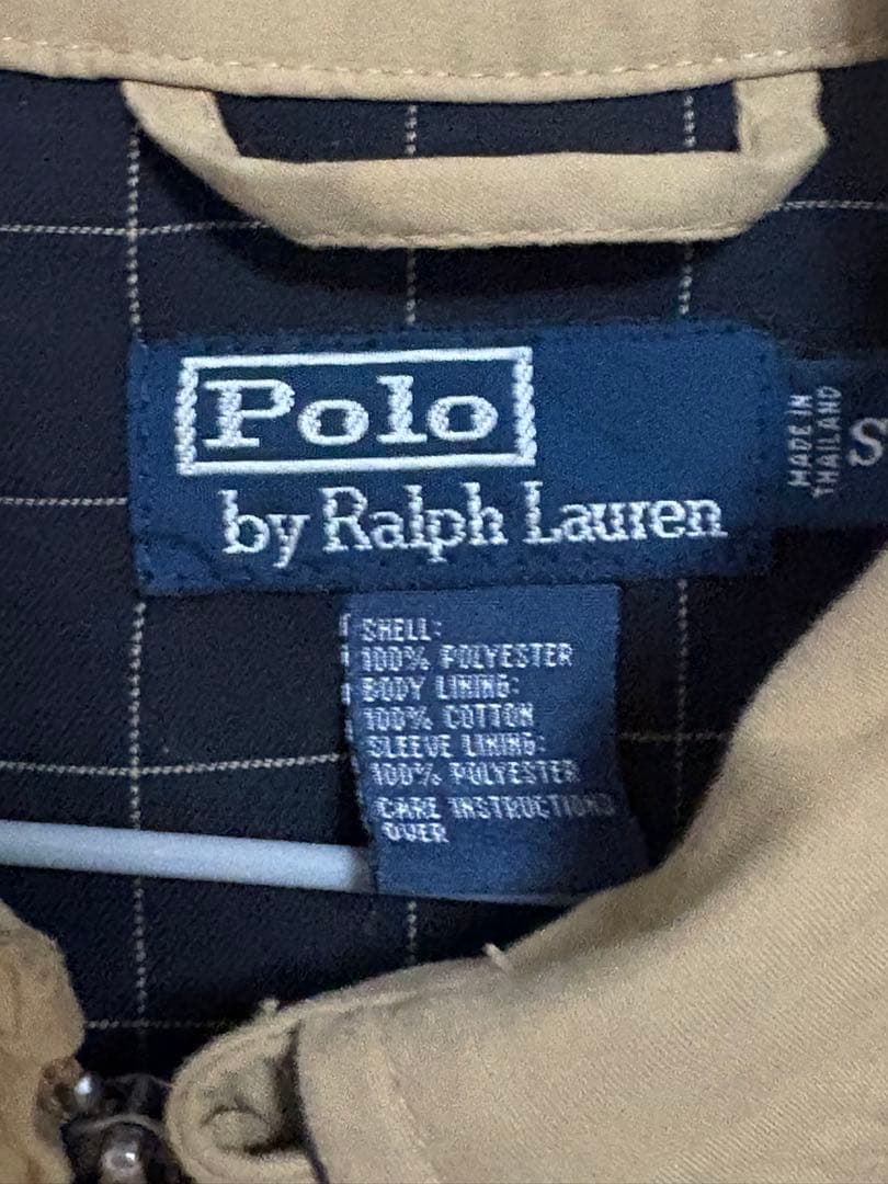 90's Ralph Lauren ベージュ スウィングトップSsize