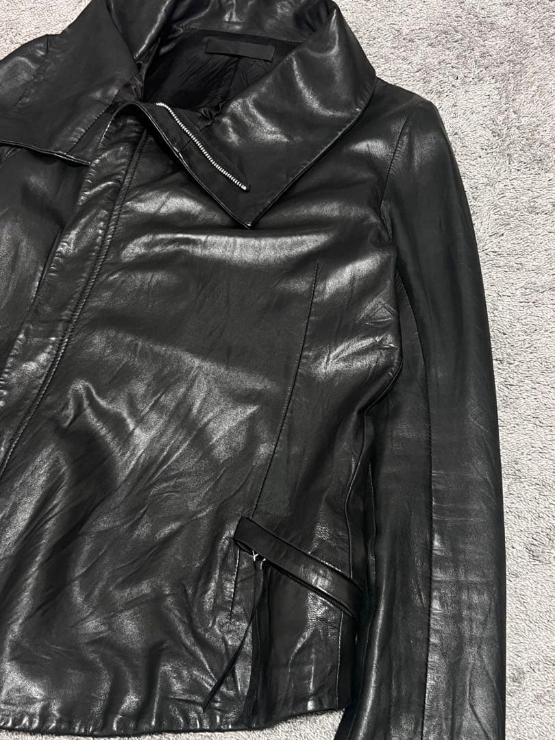ジャケット・アウター \"EKAM\" Transformable Leather Jacket