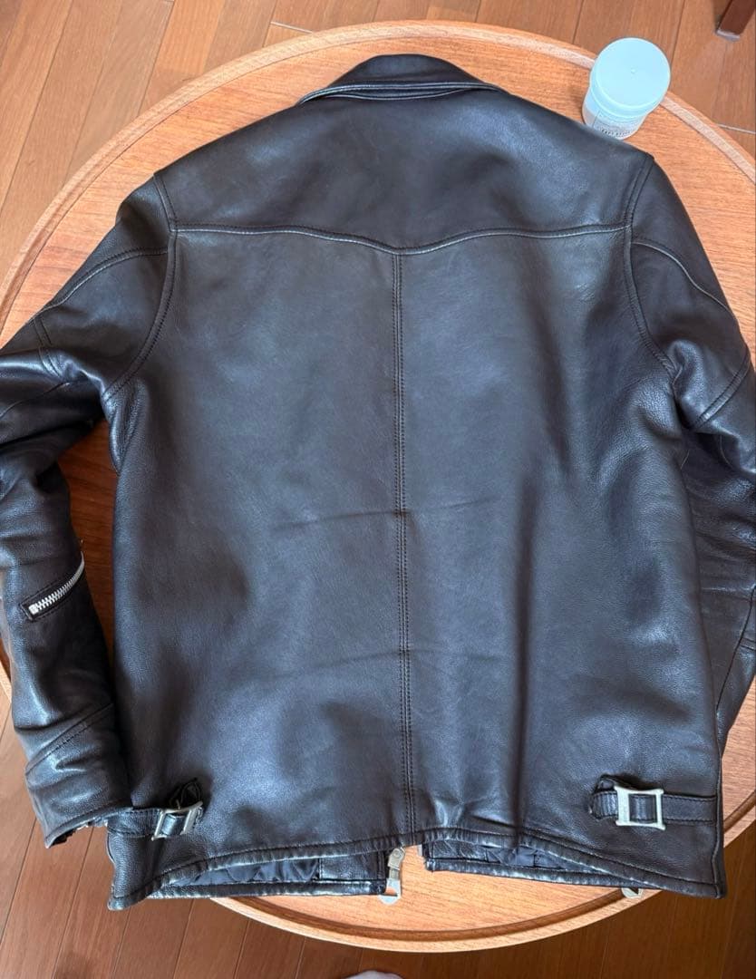 【処分セール】【美品】Neighborhood シングルライダースM ブラック
