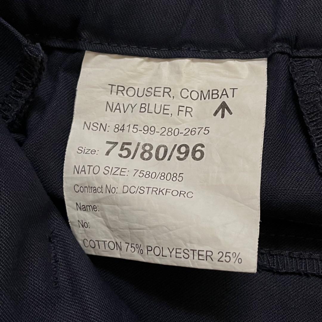 ★美品★イギリス軍 ロイヤルネイビー コンバット カーゴパンツ 海軍 実物