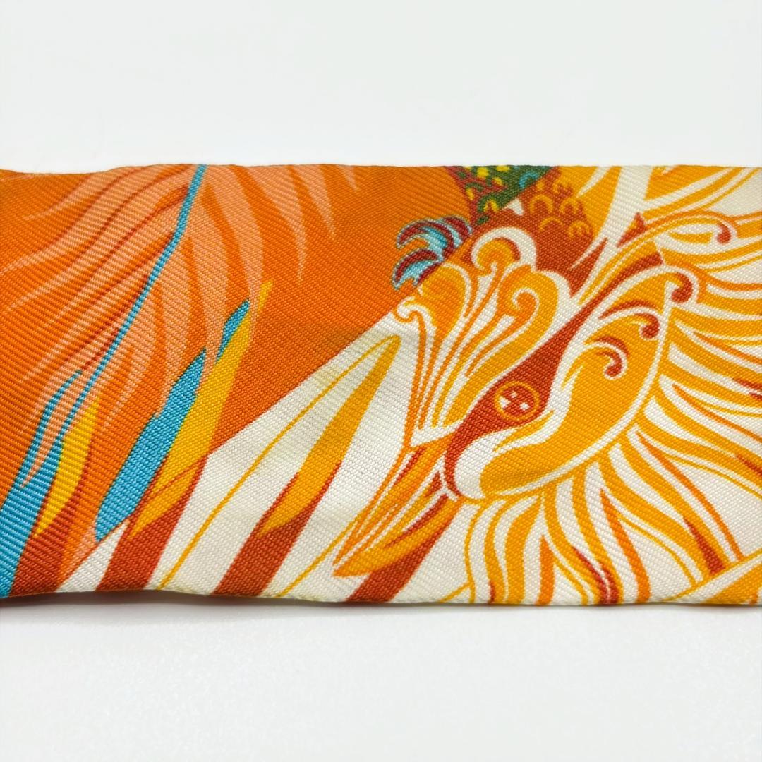 エルメス HERMES ツイリー 不死鳥の神話 スカーフ タグあり
