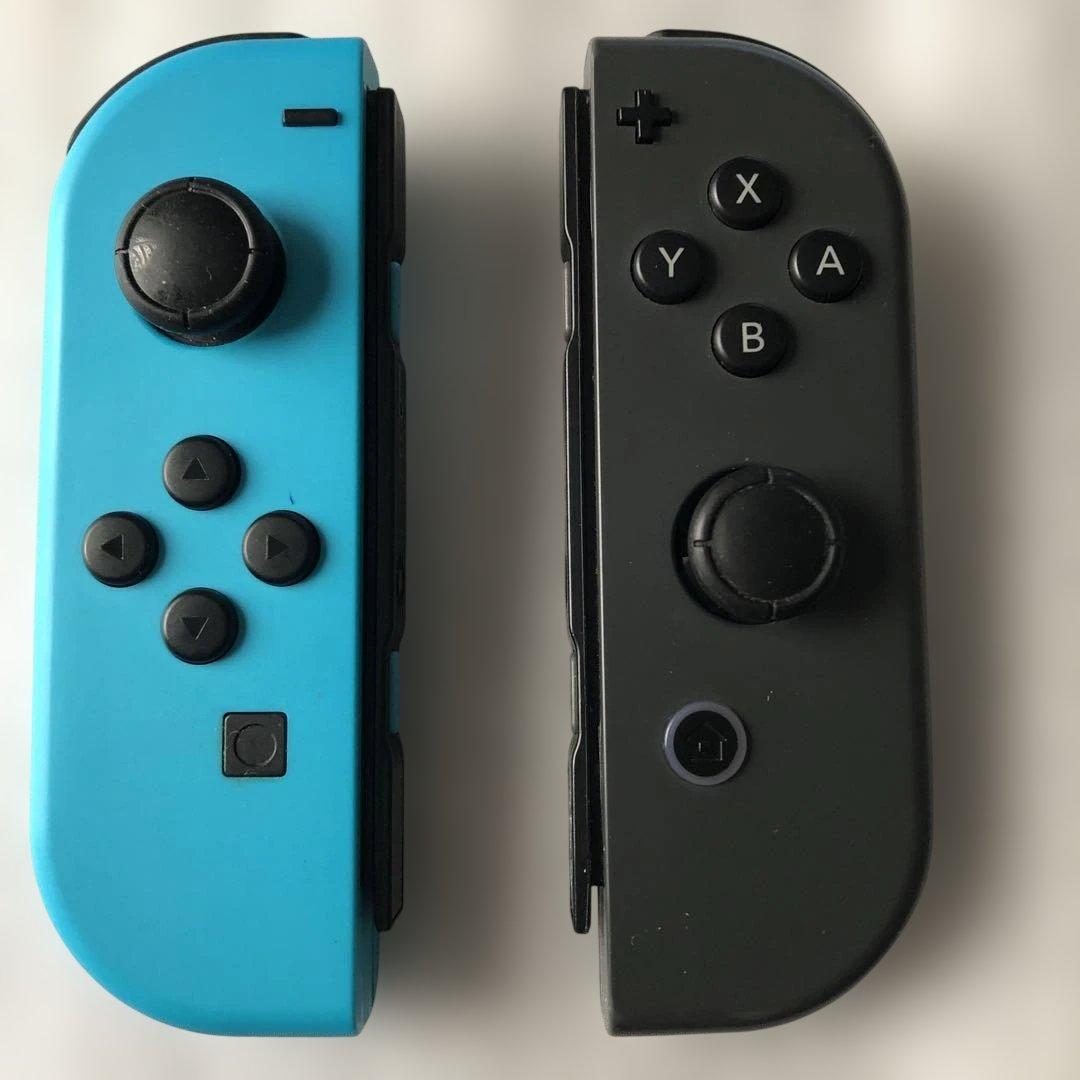 ジャンク品 Nintendo Switch 本体 ジョイコン青黒