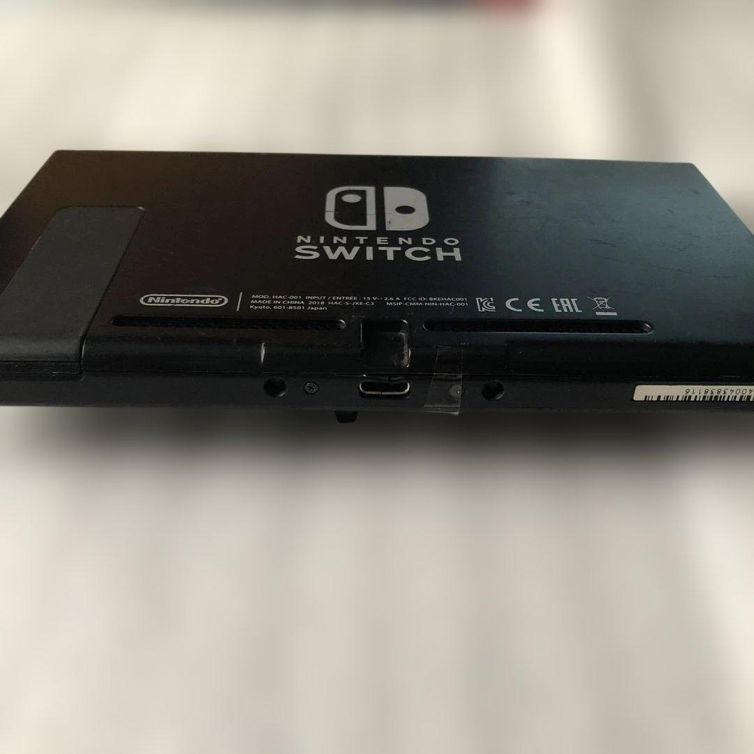 ジャンク品 Nintendo Switch 本体 ジョイコン青黒