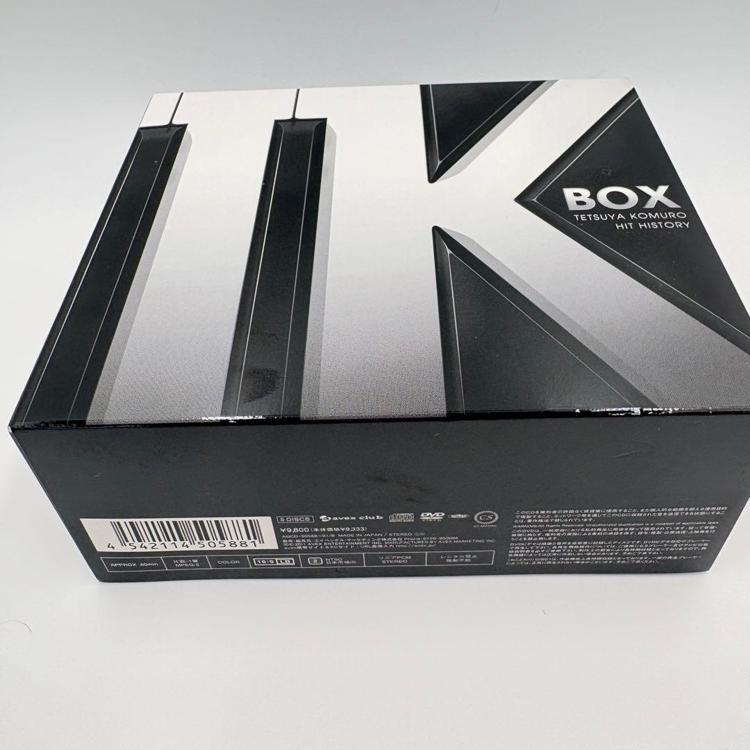 名盤BOX TK BOX 小室哲哉 HIT HISTORY 5枚組 CD+DVD