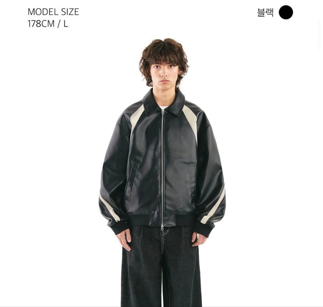 【韓国ブランド】code-graphy レザージャケット コードグラフィー