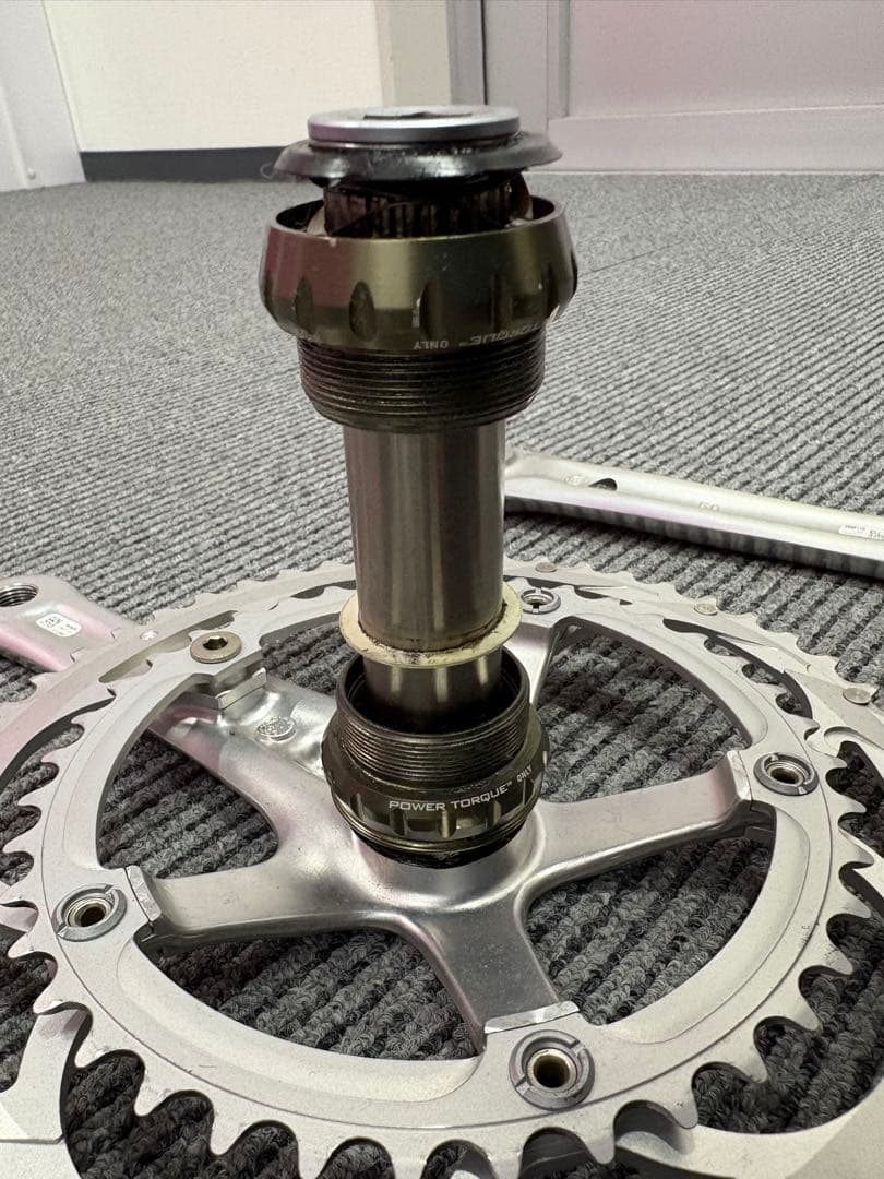 campagnolo veloce クランクセット　10s 53-39T 美品