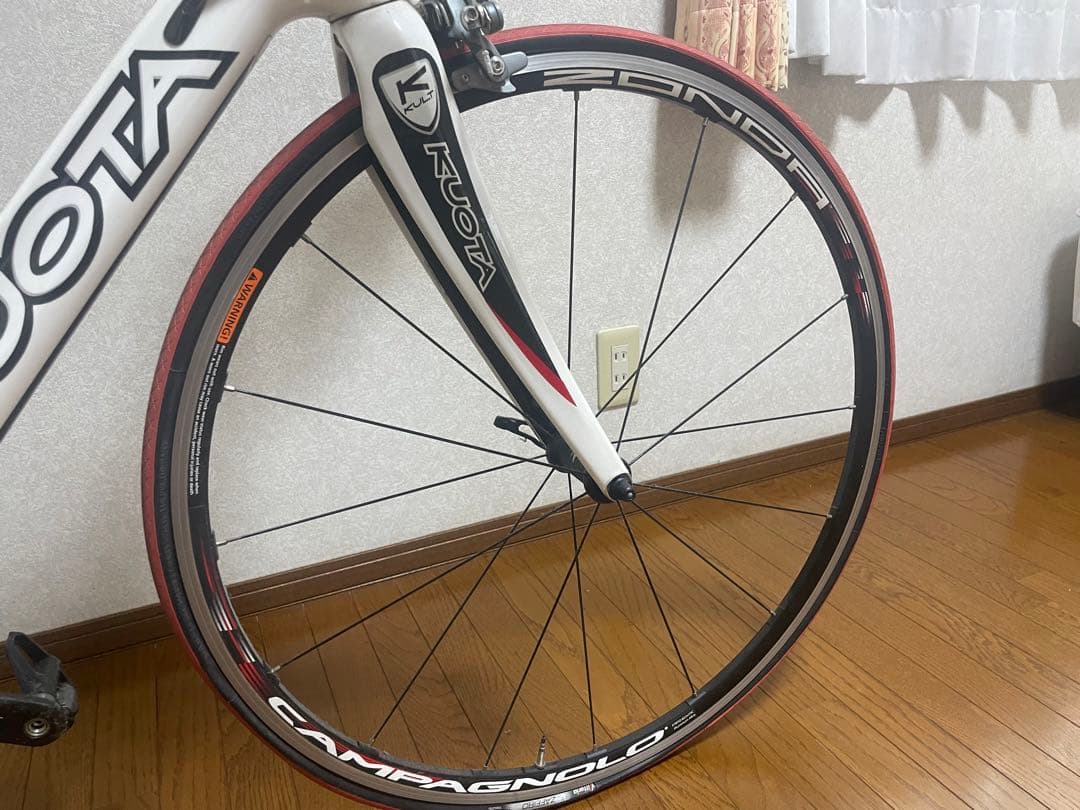 KUOTA KULT ロードバイク ホワイトレッド