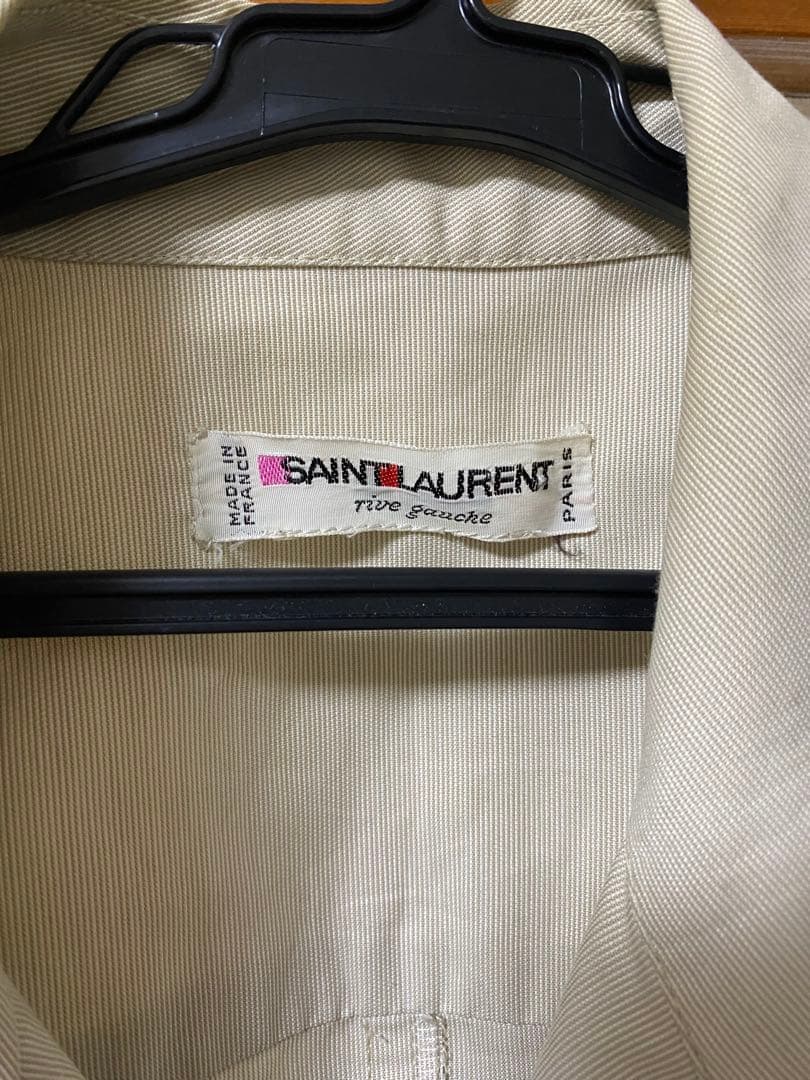 SAINT LAURENT Rive Gauche ポケット付きシャツ