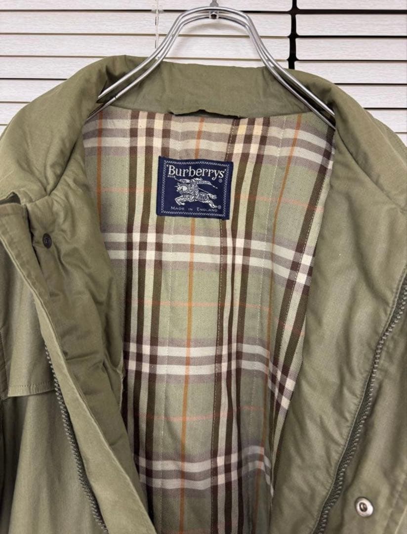 Burberry バーバリーズ　フィールドジャケット　メンズ　ノバチェック