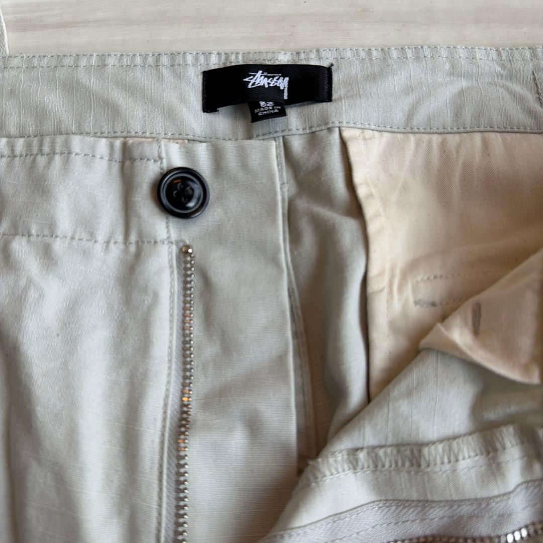 Stussy カーゴパンツ ライトグレー　32