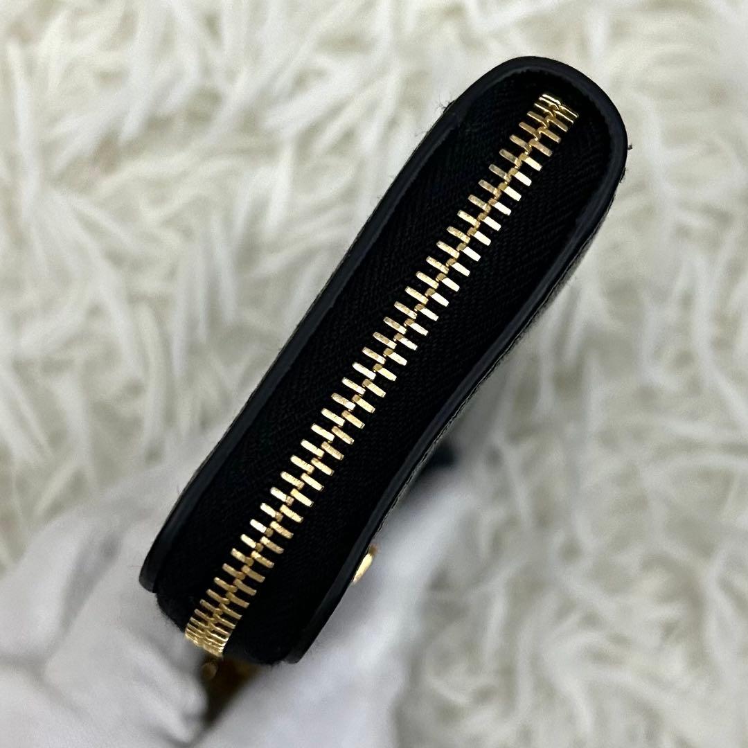 【美品】RFID内蔵 miu miu キーリング付き ケース ブラック