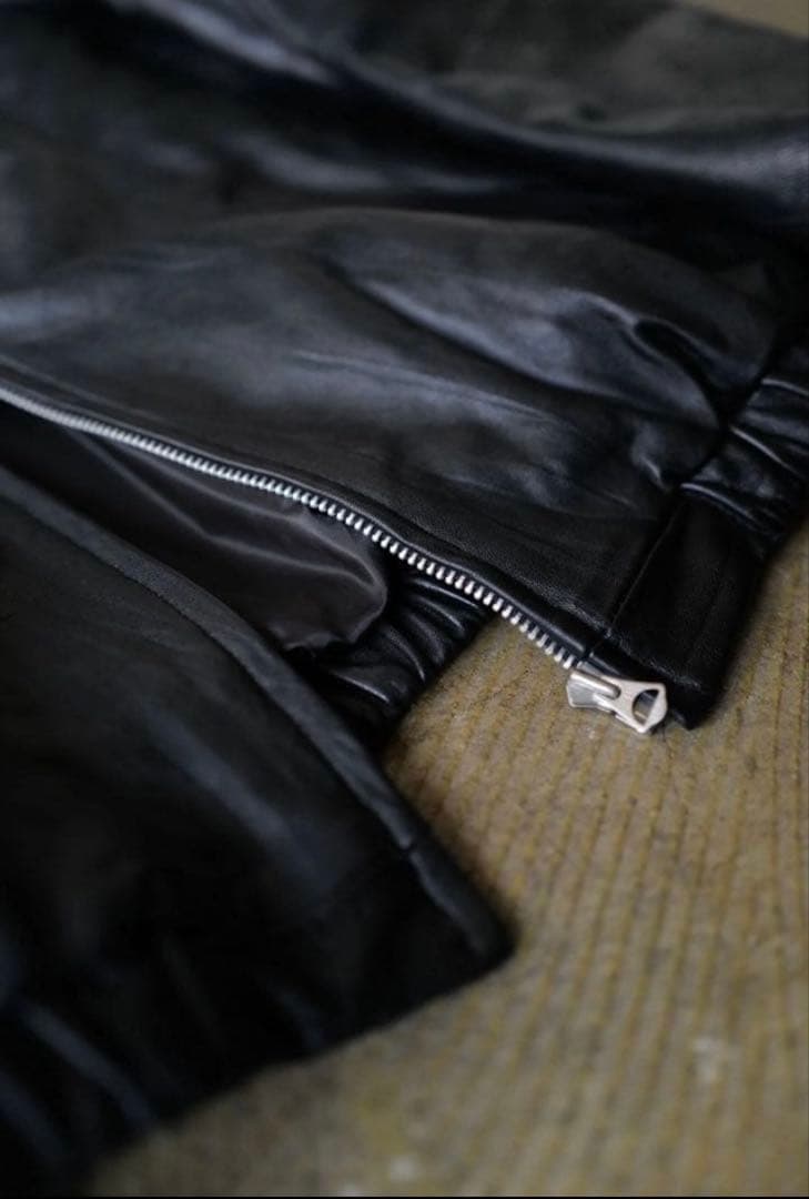【即日発送】anytee レザージャケット Leather Jacket