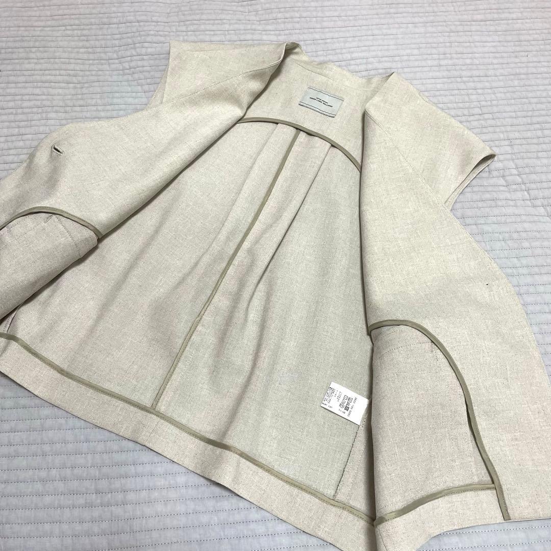 green label relaxing スラブオックス ジレ　ウォッシャブル
