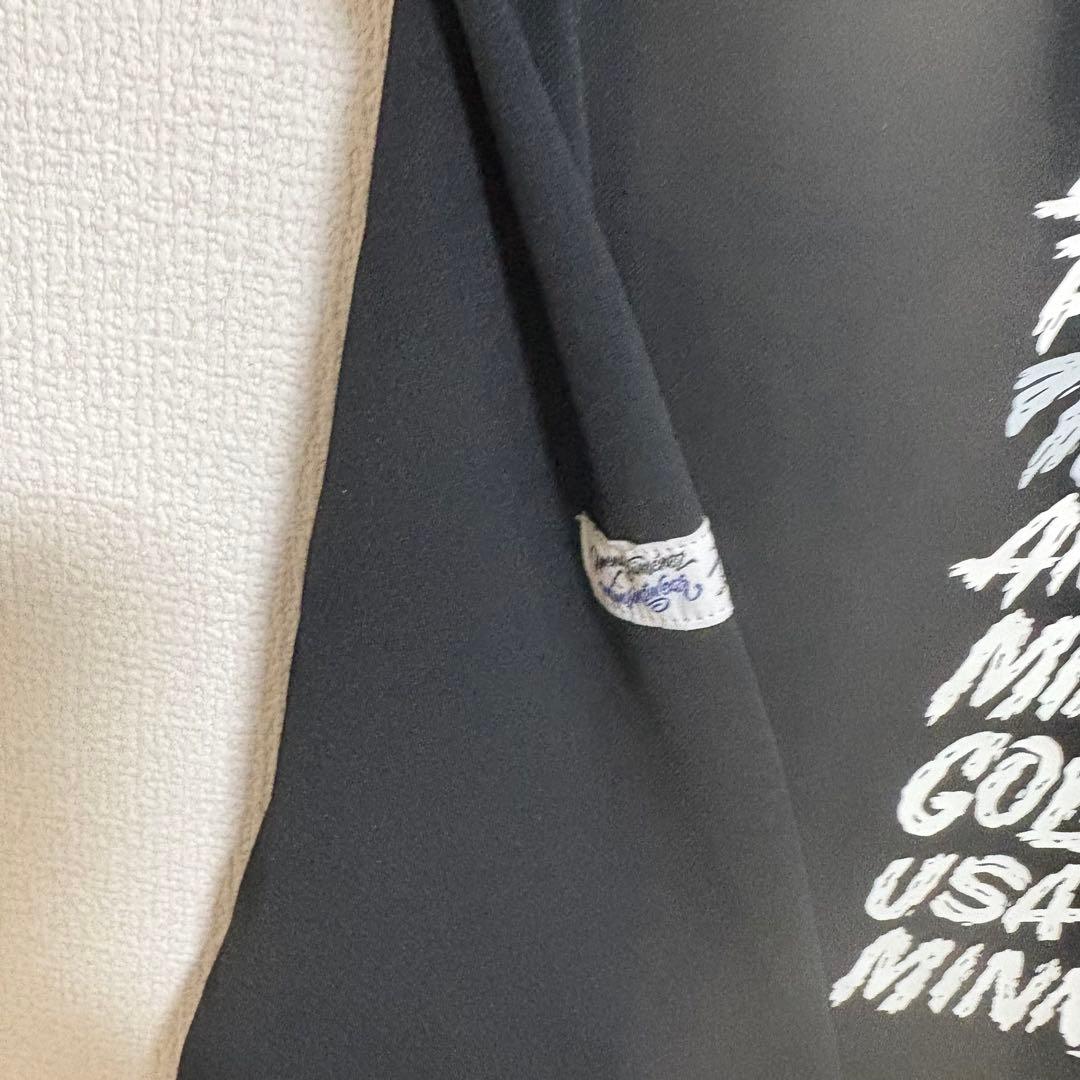 Munsingwear ブラック長袖シャツ M