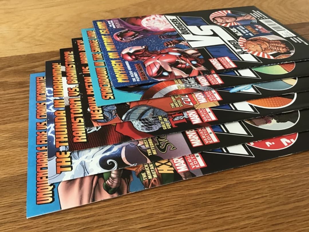 値下げ❗️AvX #1-6 アベンジャーズX-men コンプリート　アメコミリーフ