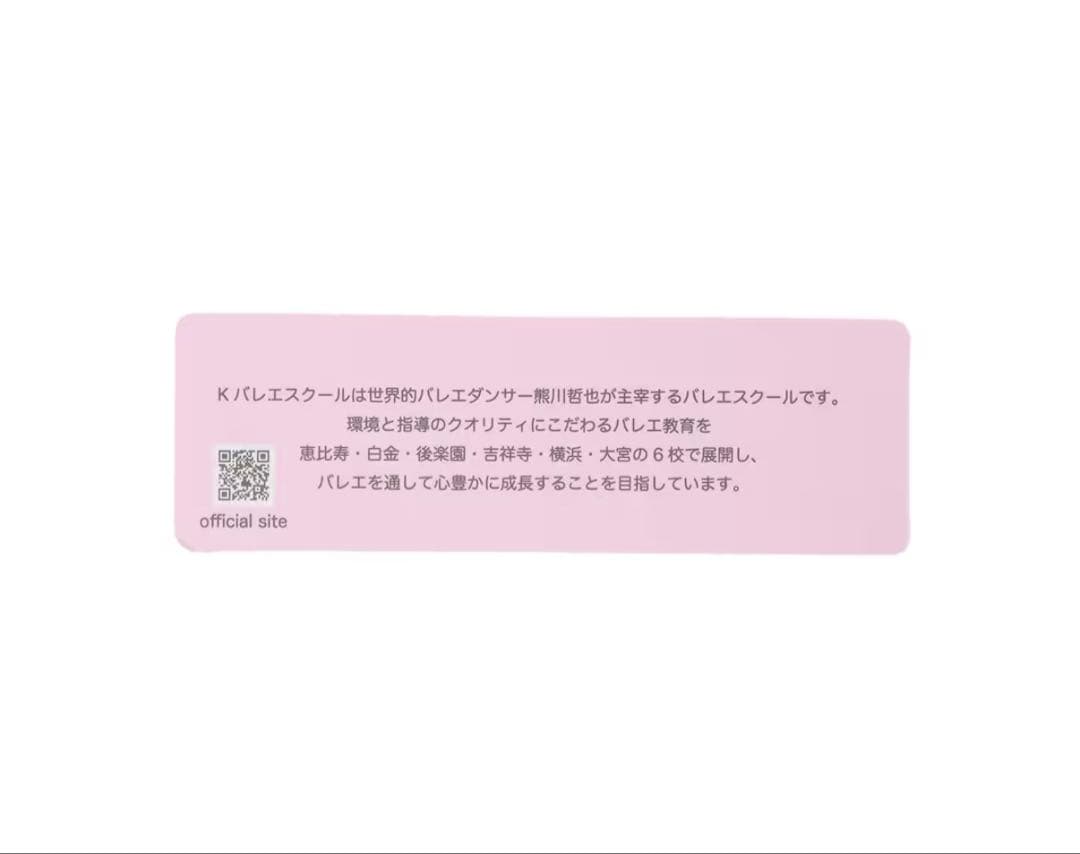 kバレエ♪メゾピアノ♪ダブルネーム♪レオタードサックス130♪熊川哲也