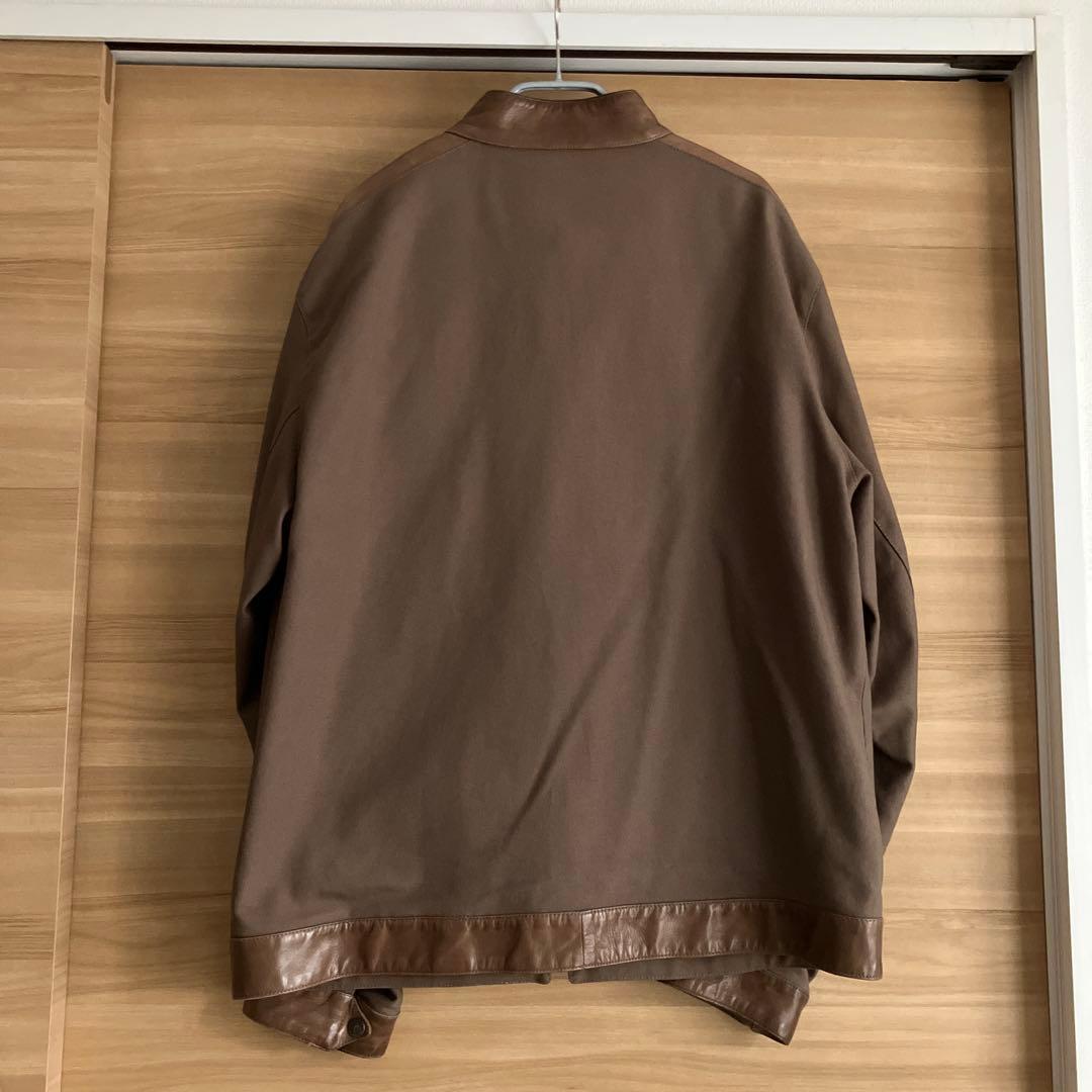 【dunhill】コットンレザージャケット