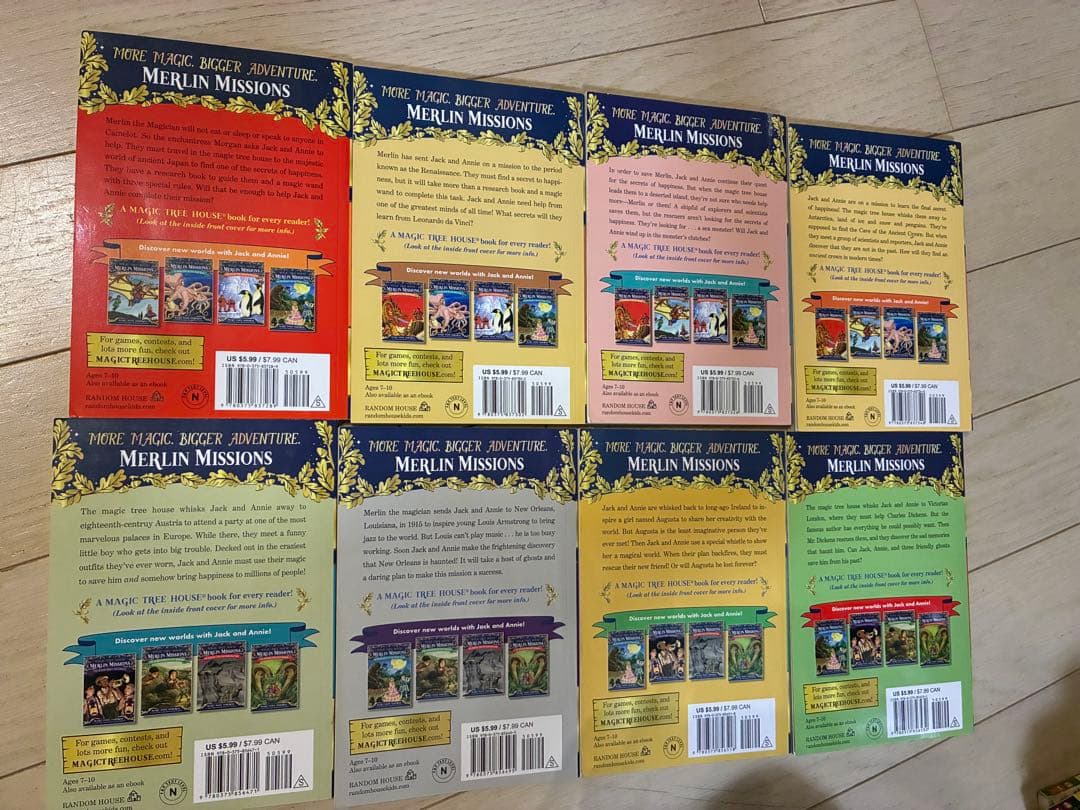 Magic Tree House Merlin Missions 25冊セット