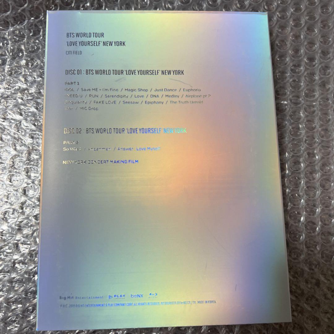 BTS LYS NEWYORK Blu-ray DVD 公式