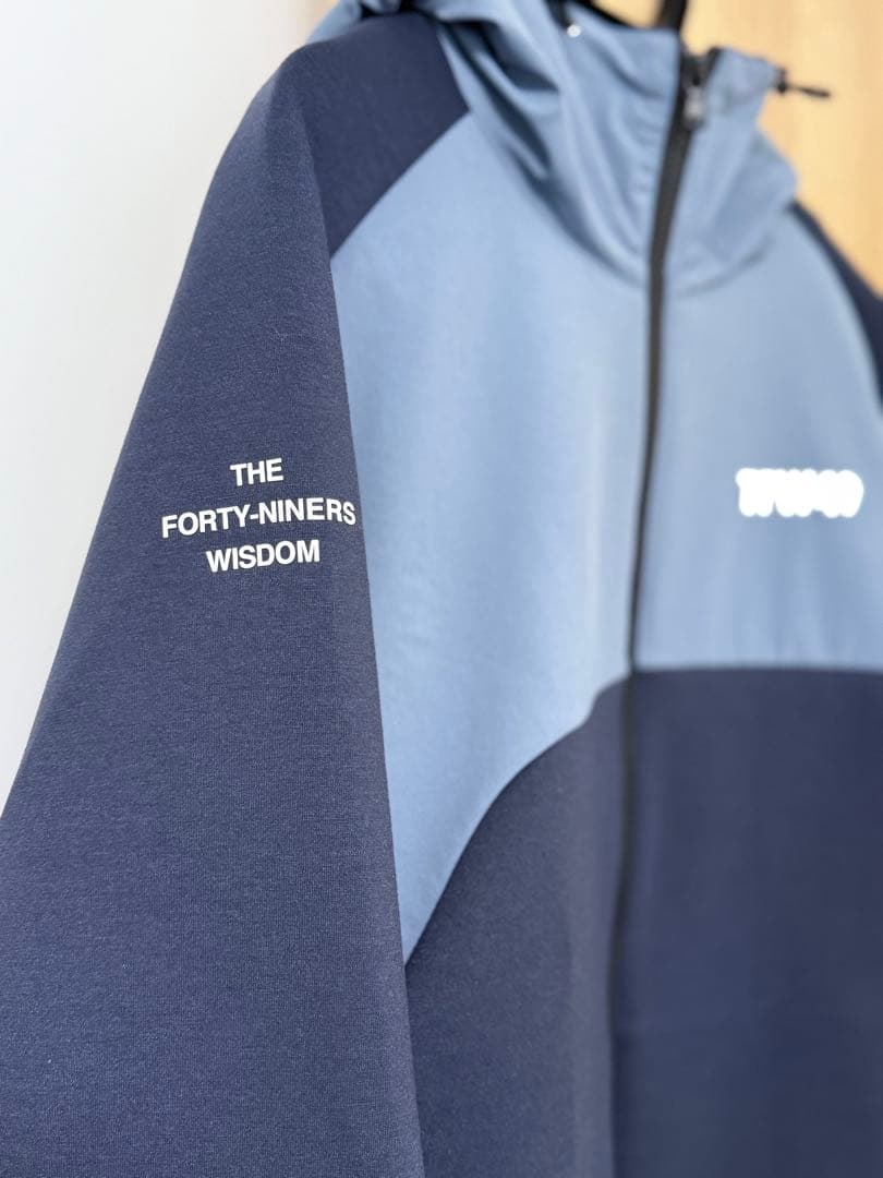 メンズウェア TFW49 CARDBOAD MATELIAL STAND FULL ZIP L