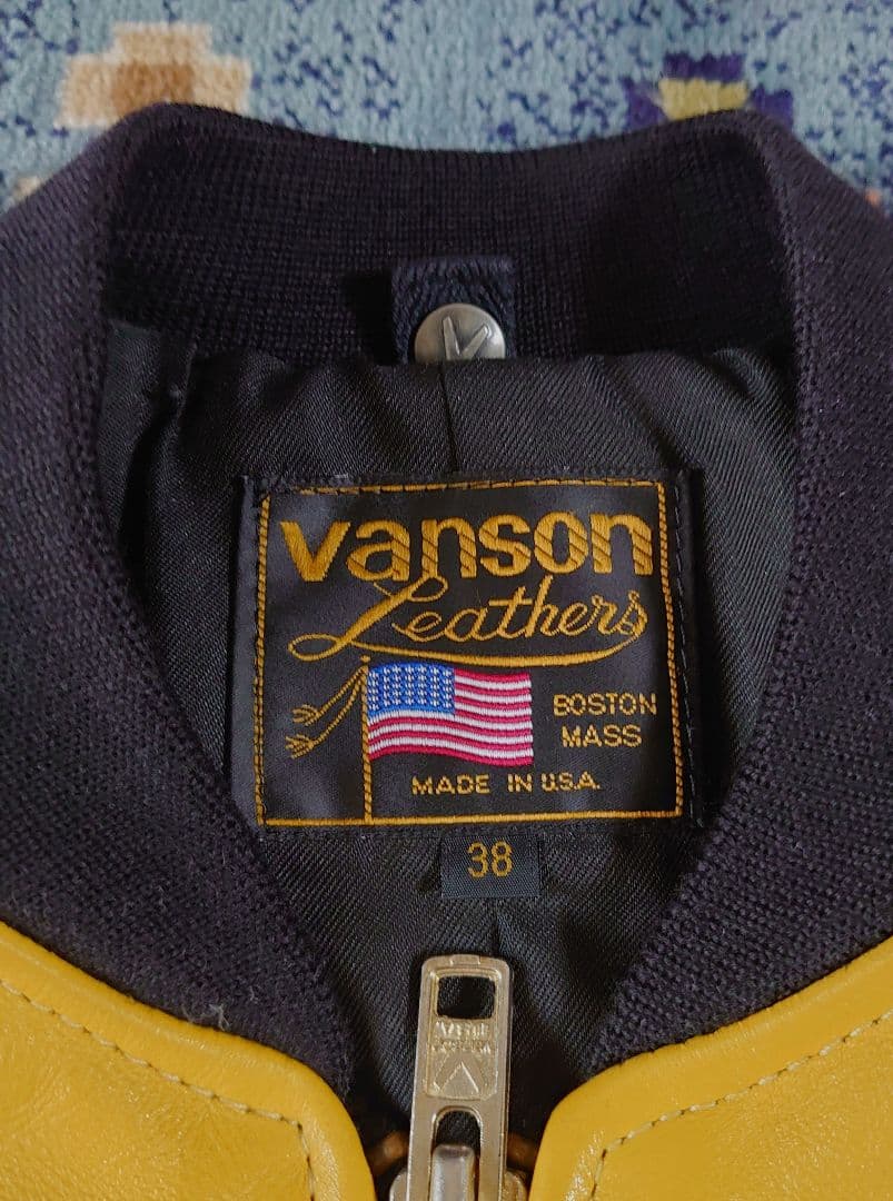 VANSON レザー ジャケット 【38】