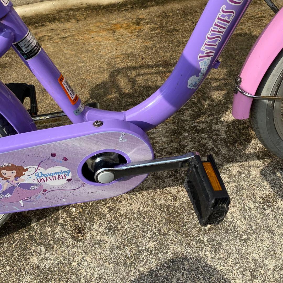 ✨ディズニープリンセス ソフィア キッズ 自転車 18インチ✨女の子