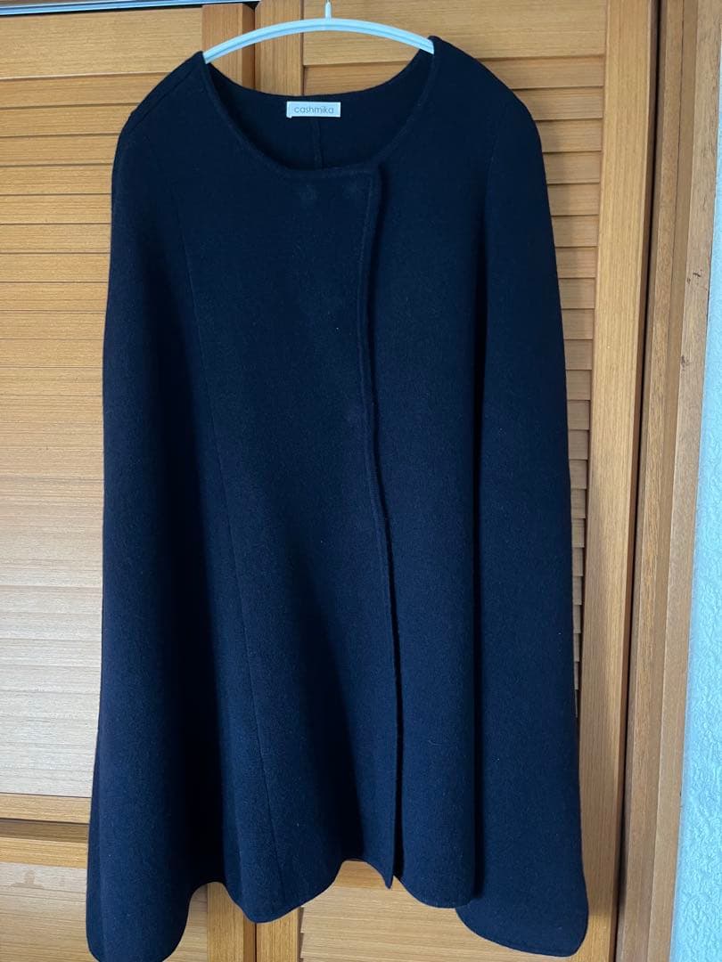 cashmika ネイビー ケープコート　専用です！