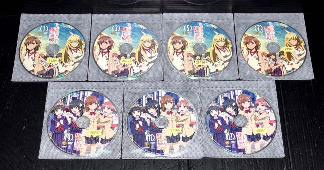 とある科学の超電磁砲T. レールガン DVD 1-13卷 全卷