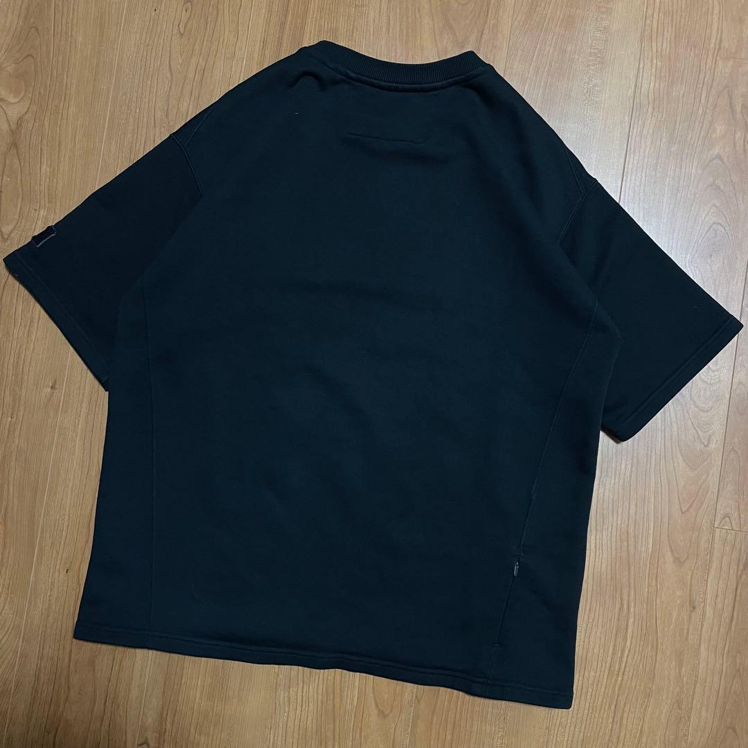 TFW49 アクティブスウェット Tシャツ　半袖　ブラック　4 ゴルフ
