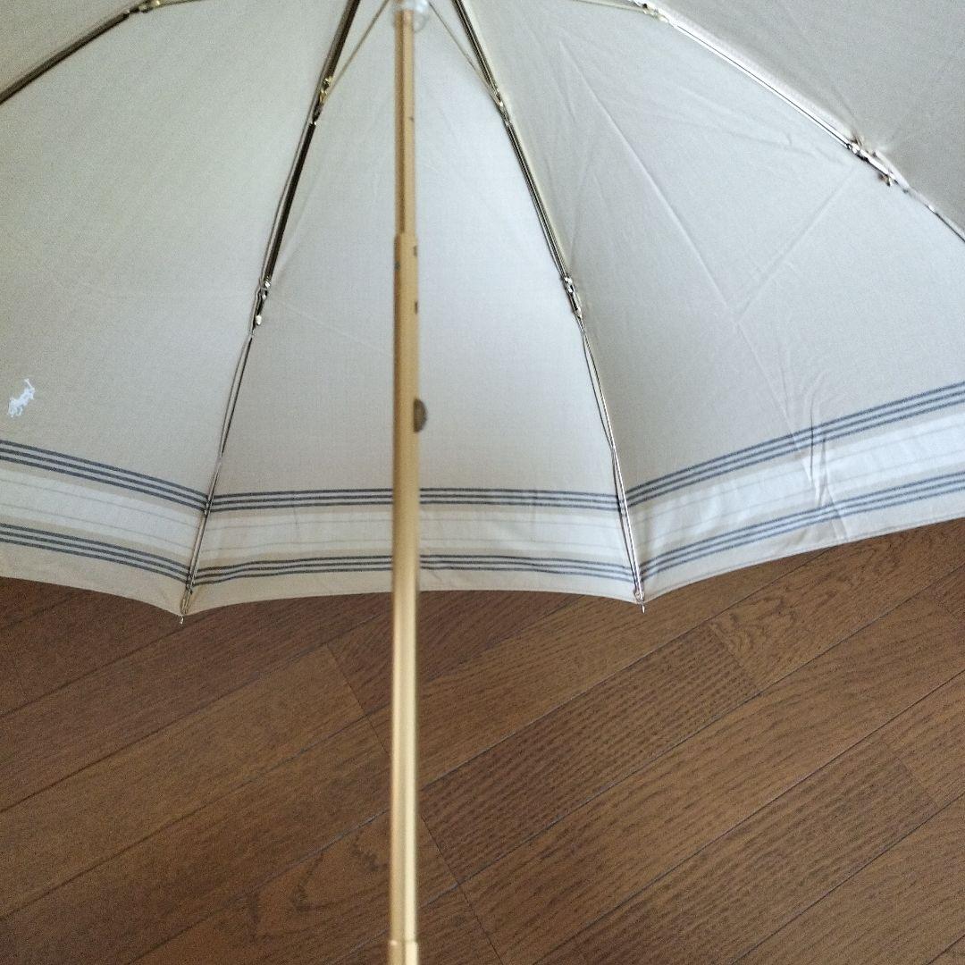 新品未使用ラルフローレン晴雨兼用折りたたみ傘50cm安全ロクロ