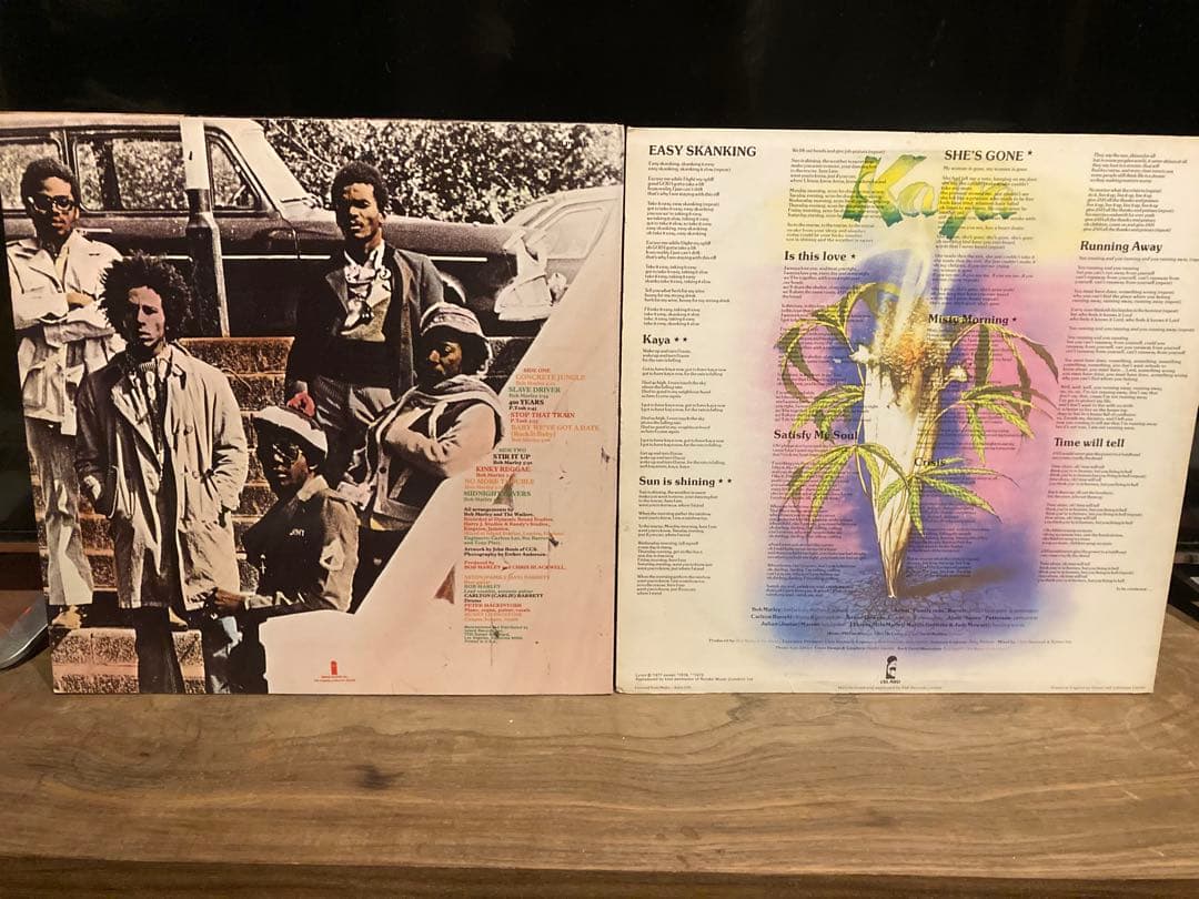 Bob Marley Wailers catch a fire LP ➕1枚