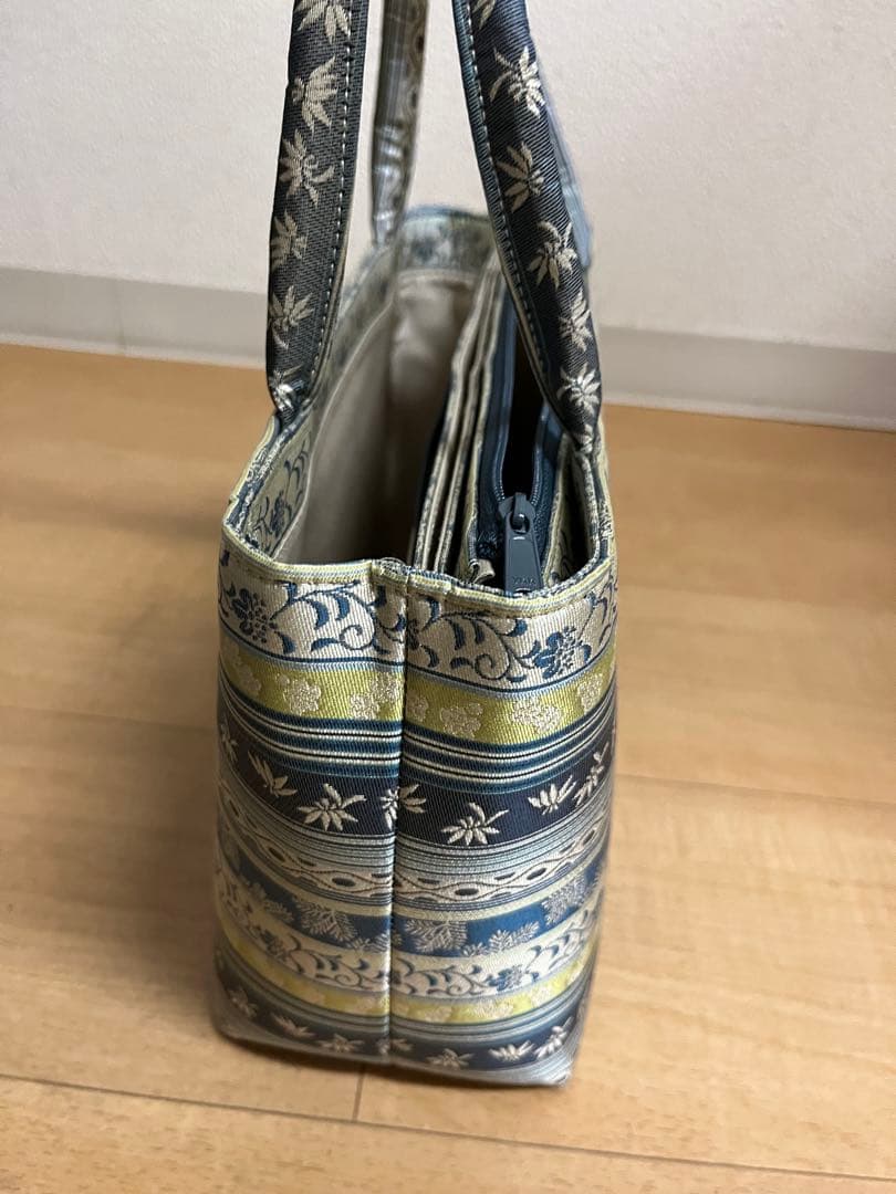 川島織物　和装バッグ　瑞祥小紋　美品