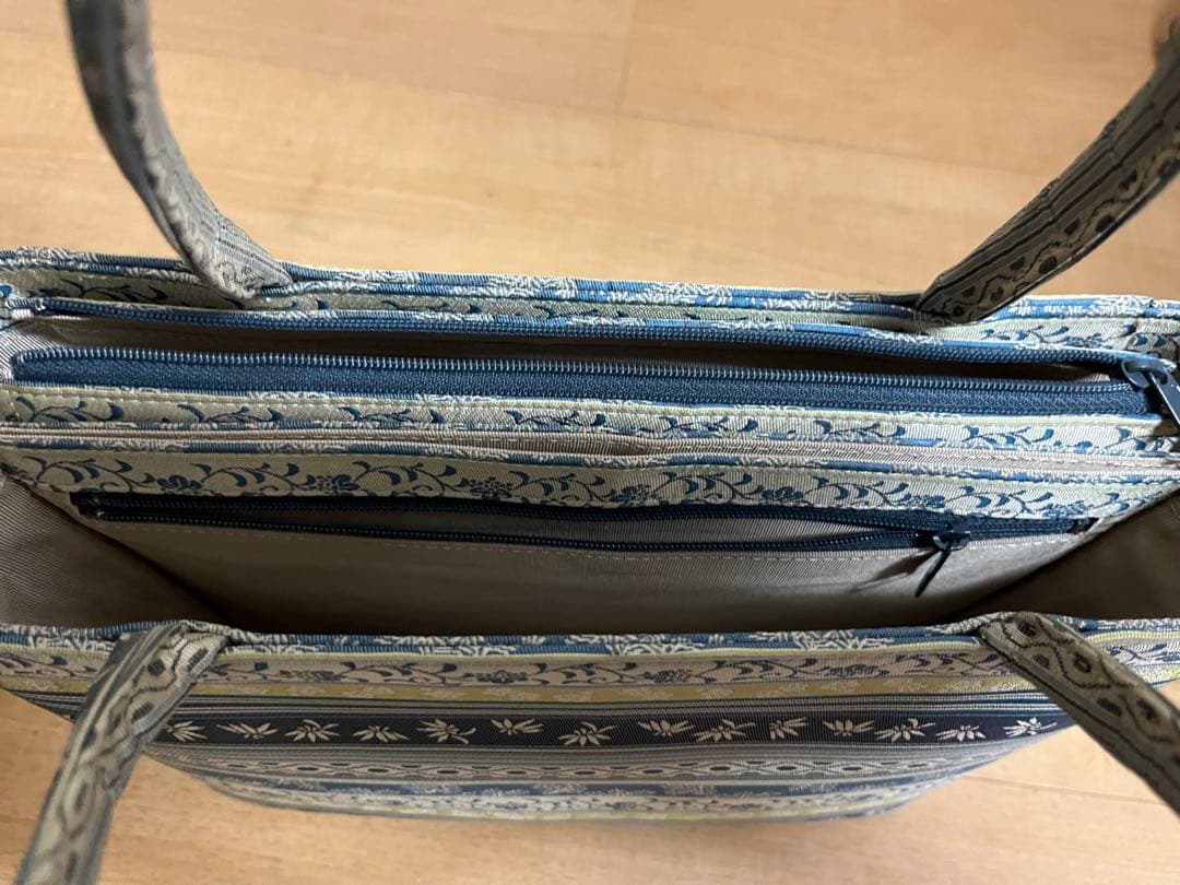 川島織物　和装バッグ　瑞祥小紋　美品