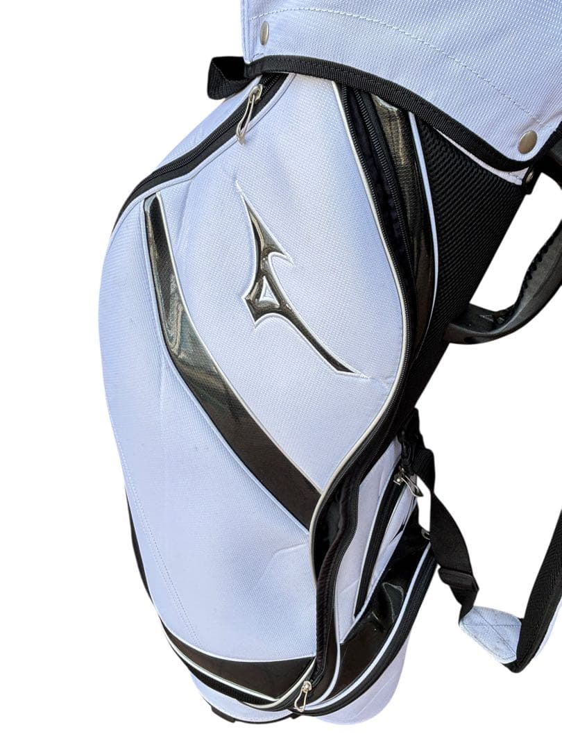 【使用2〜3回】ミズノ Mizuno キャディバッグ ゴルフバッグ 軽量モデル