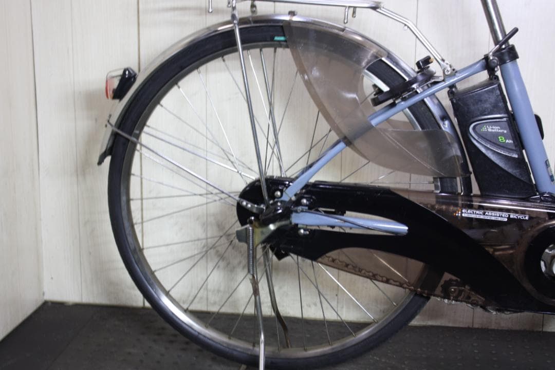 電動アシスト自転車 シティタイプ 青