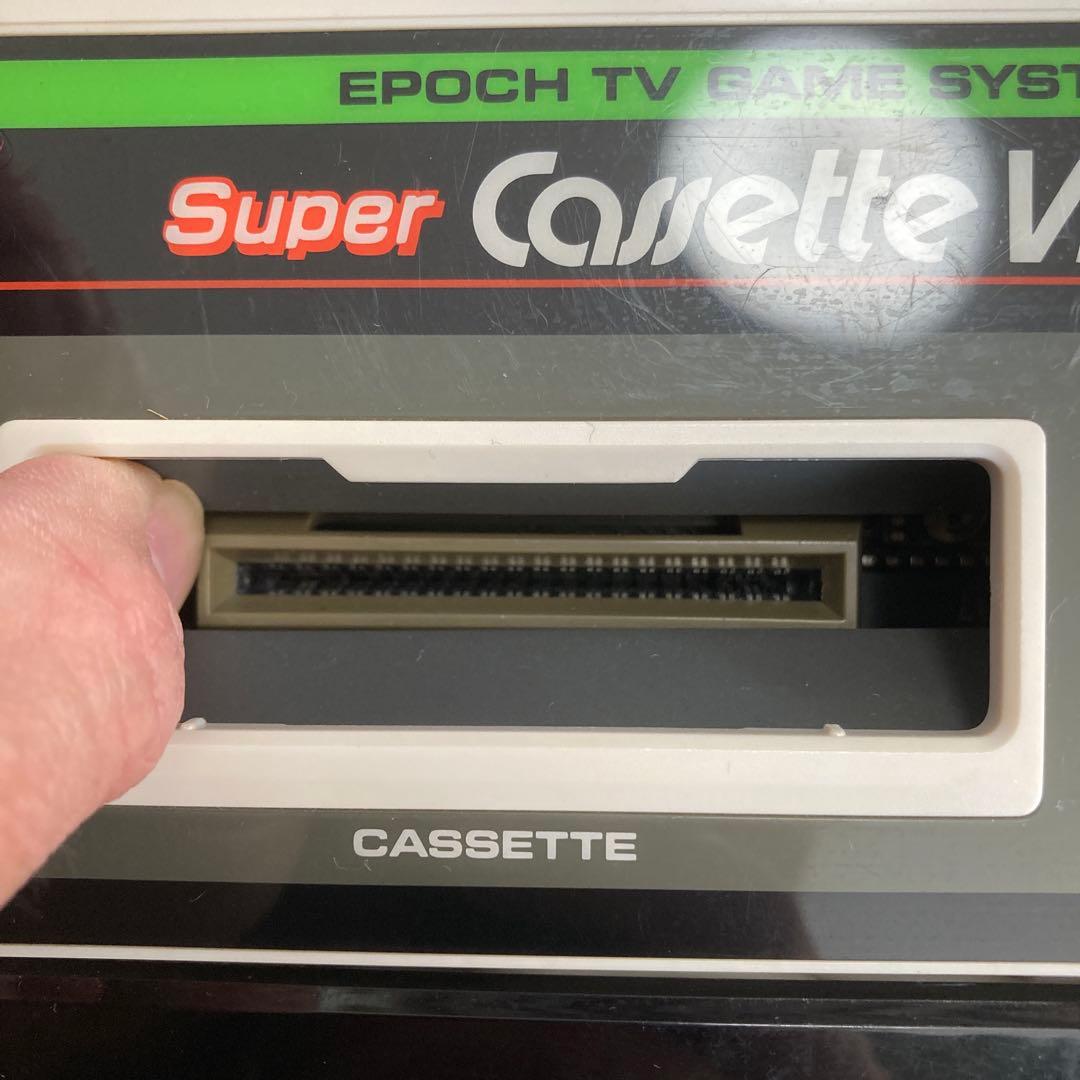 Super Cassette Vision ゲーム機 本体カセット3本エポック社